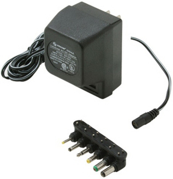 Steren 900-052 Для помещений Черный адаптер питания / инвертор
