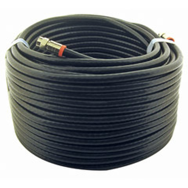 Steren BL-215-300BK 30.48m Black coaxial cable