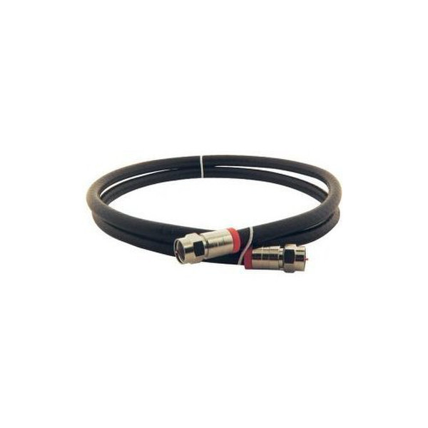 Steren BL-215-303BK 0.9144m Black coaxial cable