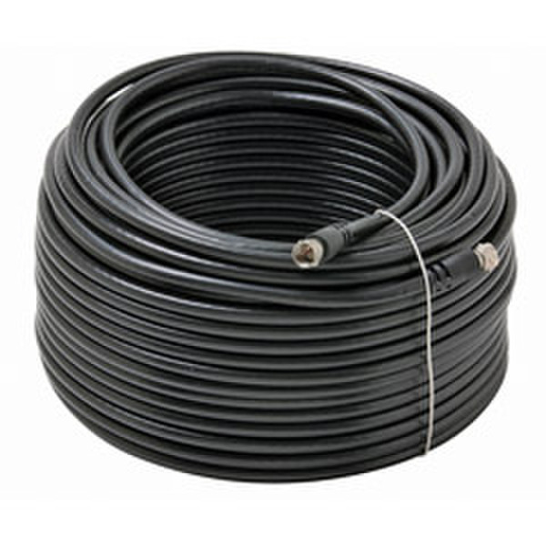 Steren BL-215-400BK 30.48m Black coaxial cable