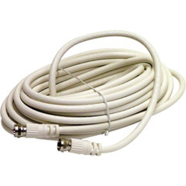 Steren BL-215-400WH 30.48m White coaxial cable