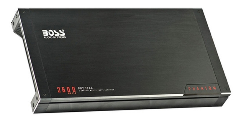 BOSS PH2.1300 2.0 Car Wired Black audio amplifier