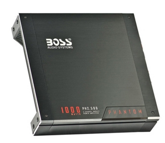 BOSS PH2.500 2.0 Auto Verkabelt Schwarz Audioverstärker
