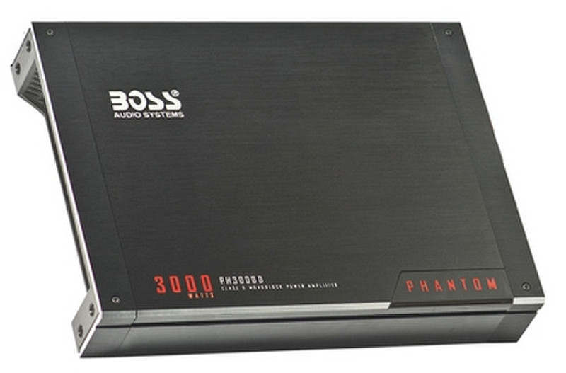 BOSS PH3000D Car Wired Black audio amplifier