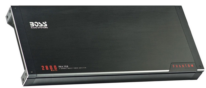 BOSS PH4.700 4.0 Car Wired Black audio amplifier