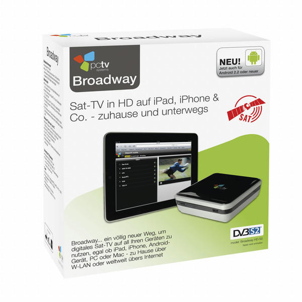 Hauppauge Broadway HD-S2 DVB-S,DVB-S2 802.11n