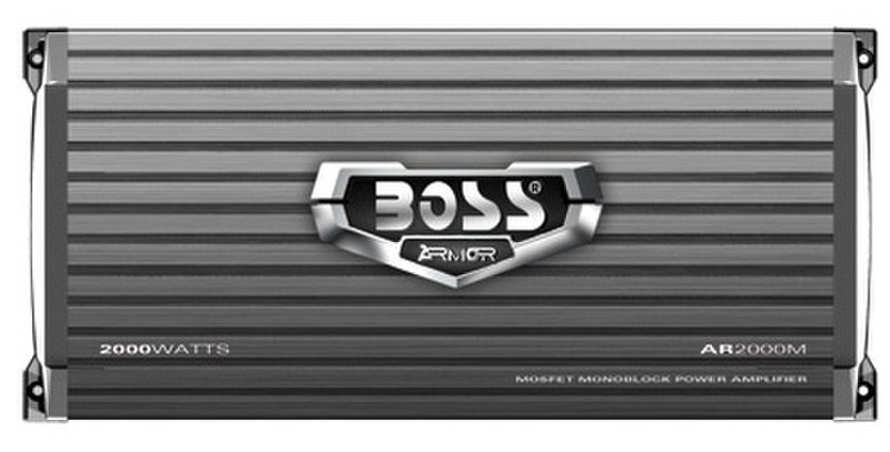 BOSS AR2000M Автомобиль Проводная Серый усилитель звуковой частоты