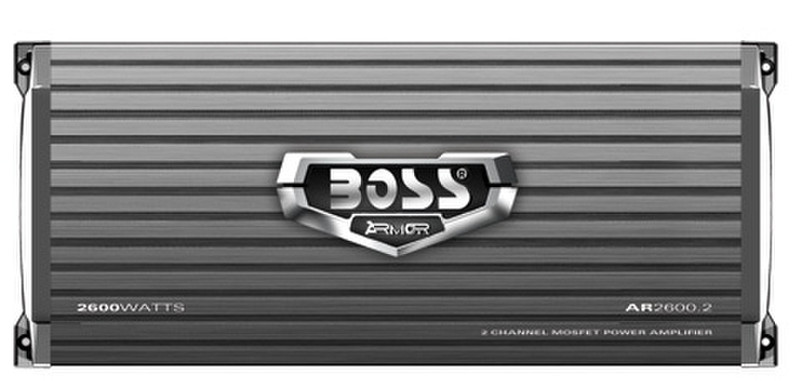 BOSS AR2600.2 2.0 Автомобиль Проводная Серый усилитель звуковой частоты