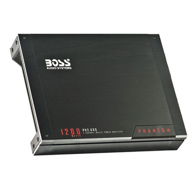 BOSS PH2.600 2.0 Car Wired Black audio amplifier