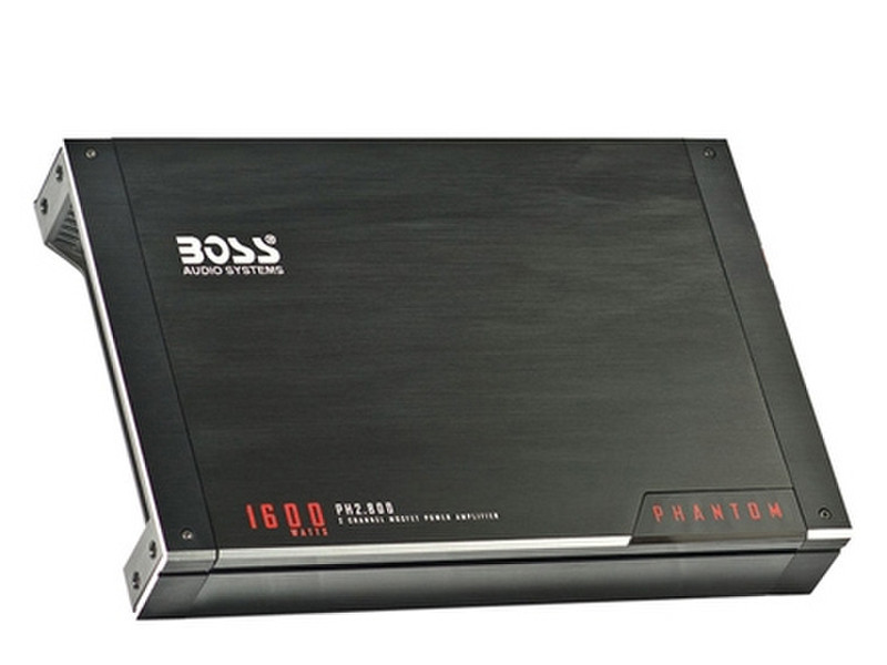 BOSS PH2.800 2.0 Car Wired Black audio amplifier