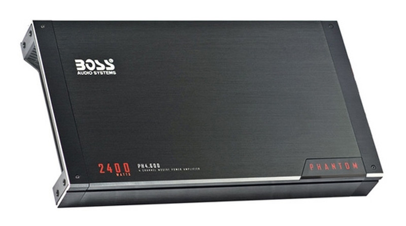 BOSS PH4.600 4.0 Car Wired Black audio amplifier