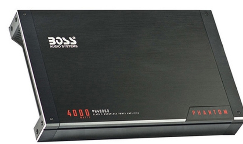 BOSS PH4000D Car Wired Black audio amplifier