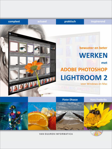 Van Duuren Media Bewuster & beter werken met Adobe Photoshop Lightroom 2 256страниц руководство пользователя для ПО