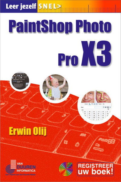 Van Duuren Media Leer jezelf SNEL... PaintShop Photo Pro X3 200pages software manual