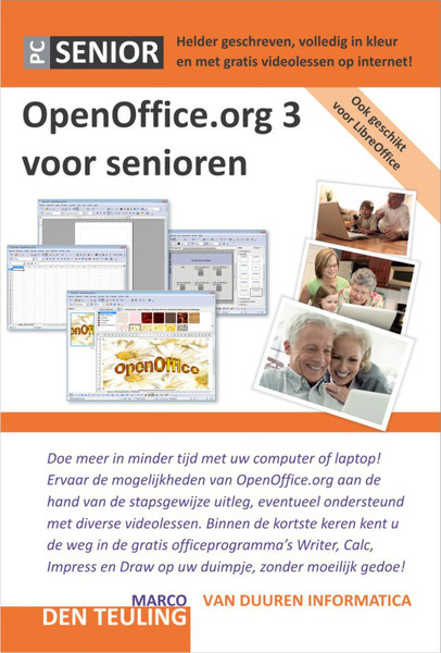 Van Duuren Media OpenOffice.org 3 voor senioren 272страниц руководство пользователя для ПО