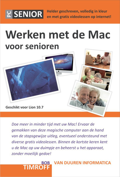 Van Duuren Media Werken met de Mac voor senioren 272страниц руководство пользователя для ПО