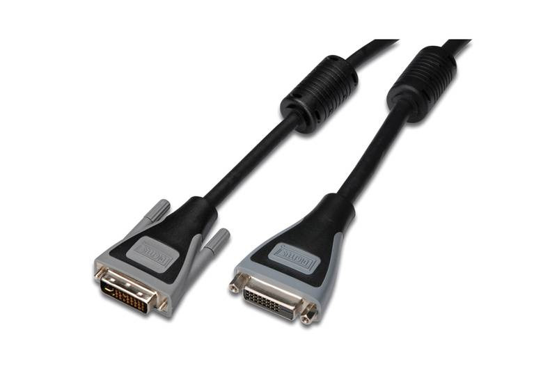 Digitus DK-320201-100-D 10m DVI-D DVI-D Schwarz DVI-Kabel