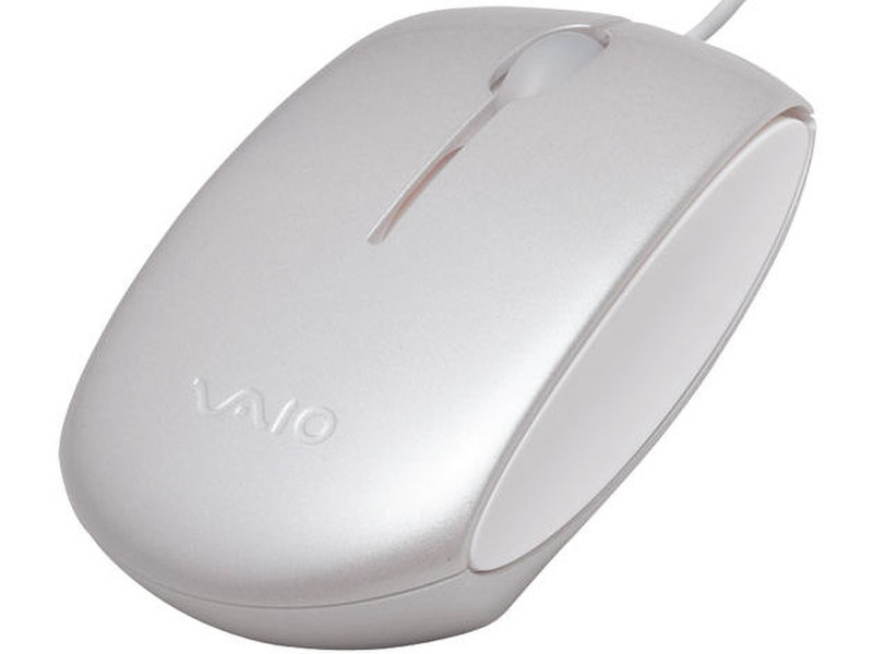 Sony VAIO USB Optical Mouse, Silver USB Оптический 800dpi Cеребряный компьютерная мышь