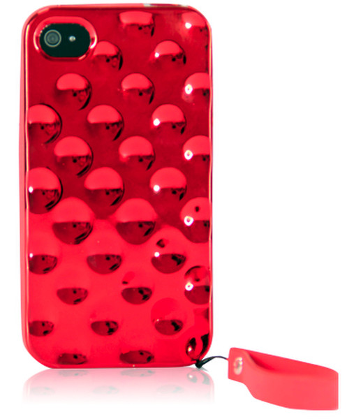 ACASE Embossed TPU Case Cover Red