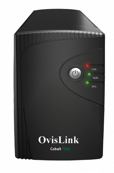 OvisLink COBALT780E 780VA 2AC outlet(s) Tower uninterruptible power supply (UPS)