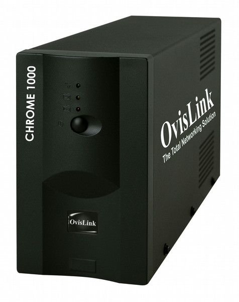 OvisLink CHROME1500E 1500VA Tower Black uninterruptible power supply (UPS)