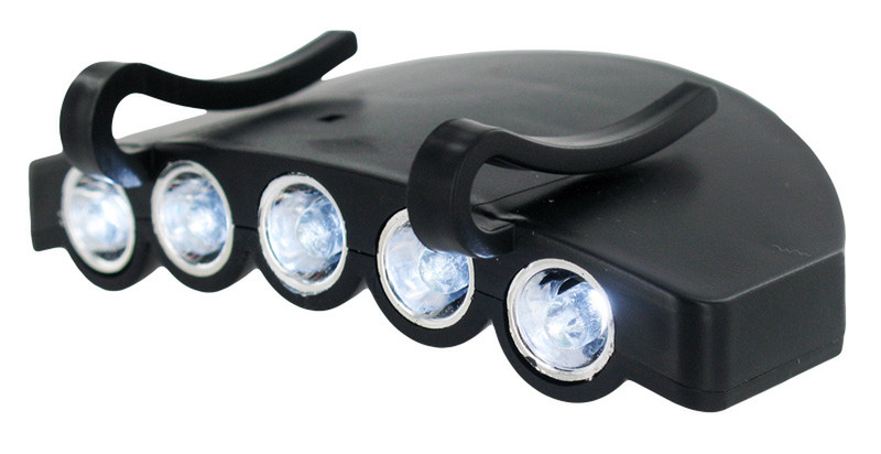 Norlite 08-NCAP Mützenlicht LED Schwarz Taschenlampe