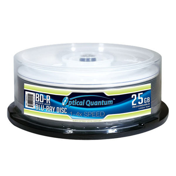 Optical Quantum OQBDR04LT-25 чистые Blu-ray диски
