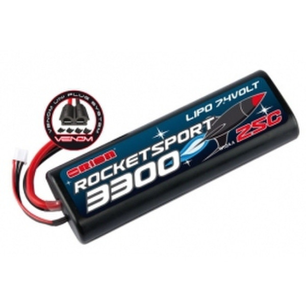 Team Orion ORI14170 Lithium Polymer (LiPo) 3300mAh 7.4V rechargeable battery