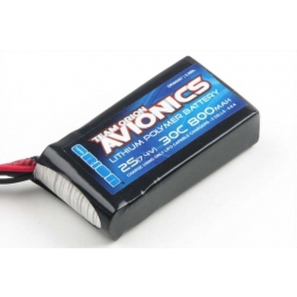 Team Orion ORI60087 Lithium Polymer (LiPo) 800mAh 7.4V rechargeable battery