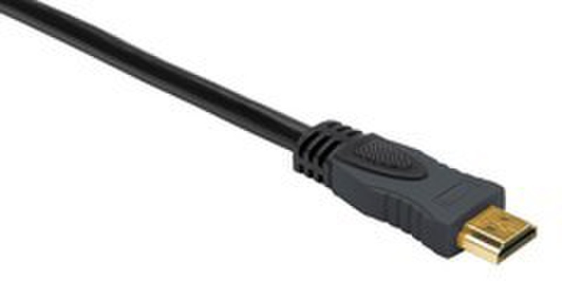 Elecom HDMI 1.4 + Ethernet cable 3м HDMI HDMI Черный