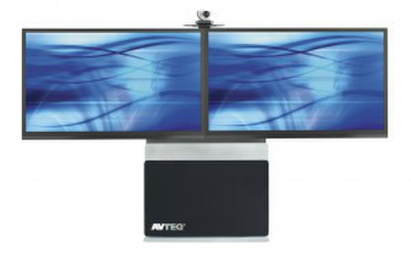 Avteq ELT-2000L Flat panel Multimedia stand Black multimedia cart/stand