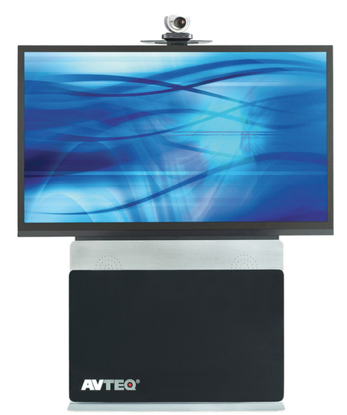 Avteq ELT-2000S Flat panel Multimedia stand Черный multimedia cart/stand