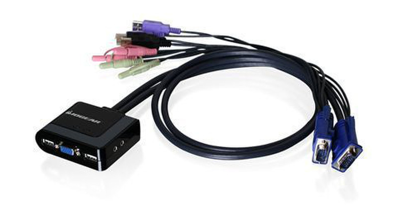 iogear GCS642U Black KVM cable