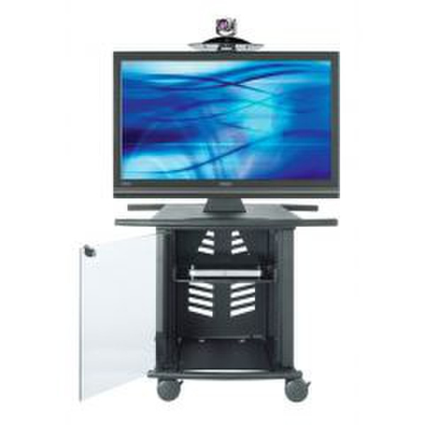 Avteq GMP-150 Flat panel Multimedia cart Черный multimedia cart/stand
