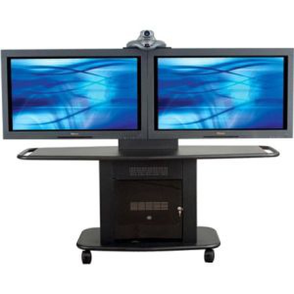 Avteq GMP-200L-TT1 Flat panel Multimedia cart Black multimedia cart/stand