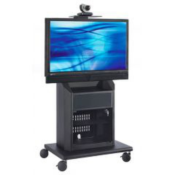 Avteq RPS-800S Flat panel Multimedia cart Черный multimedia cart/stand