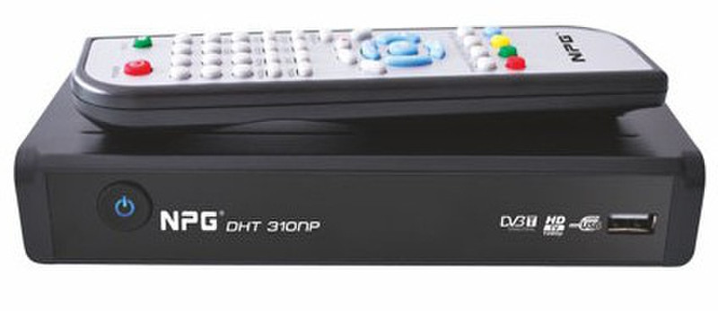 NPG DHT 310 NP Cable Full HD Black TV set-top box