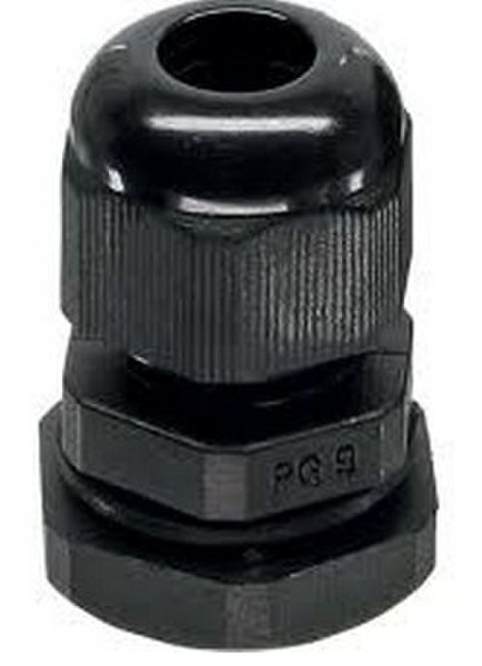 InLine 44010B Neoprene,Nylon Black cable gland