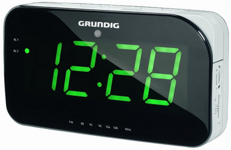 Grundig Sonoclock 490 Clock Digital Black,White