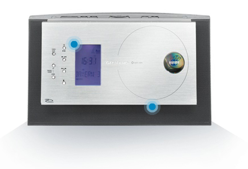 Grundig Ovation CDS 6680 USB HiFi CD player Черный, Cеребряный