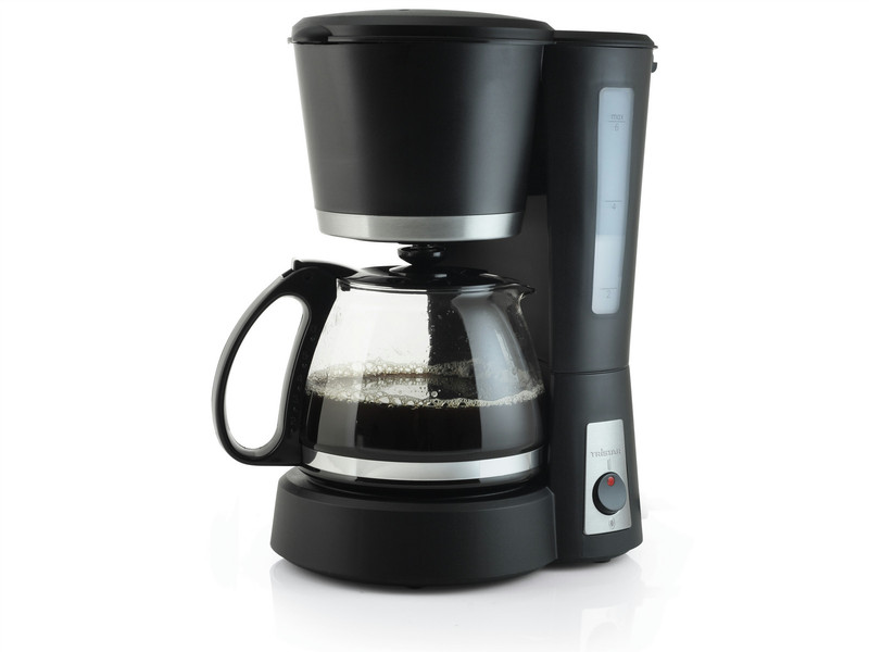Tristar KZ-1223 Drip coffee maker 0.6L 6cups Black,Silver,Transparent coffee maker