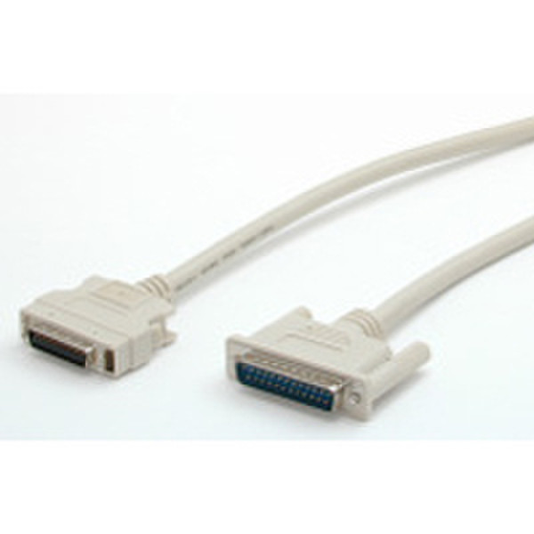 StarTech.com 1284DB25_10 3m Beige printer cable