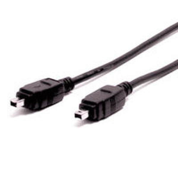 StarTech.com 10 Ft IEEE-1394 Firewire Cable 4-4 M/M 3m Schwarz Firewire-Kabel