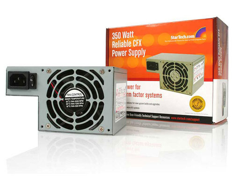 StarTech.com Reliable CFXPOWER350 ATX 350W Grey power supply unit