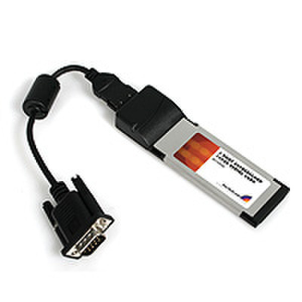 StarTech.com 1 Port 16C950 ExpressCard Serial Adapter interface cards/adapter