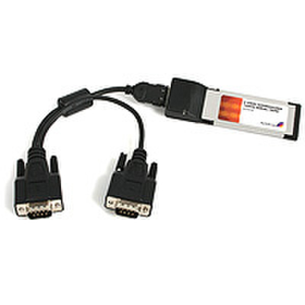 StarTech.com 2 Port 16950 ExpressCard Serial Adapter interface cards/adapter