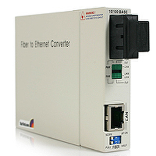StarTech.com 10/100 30km Single Mode Media Converter 100Mbit/s network media converter
