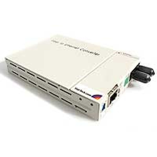 StarTech.com 10/100 Mbps RJ45 to Multimode ST Fiber Media Converter 100Mbit/s 1300nm Netzwerk Medienkonverter