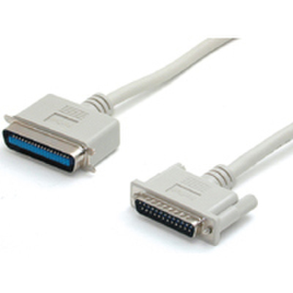 StarTech.com 6 ft. IEEE-1284 Printer Cable A-B 1.83м Серый кабель для принтера