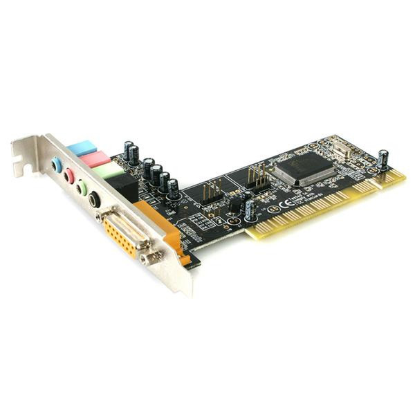 StarTech.com 4 Channel PCI Sound Card with AC97 3D Audio Effects